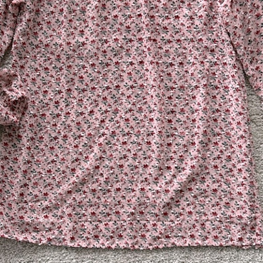 Matilda Jane Chelsea Pink Micro Floral Blouse - Picture 6 of 10